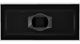 Vent-A-Hood® Designer Series 66" Black Island Range Hood-2