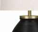 Monarch Specialties Inc. 25"H Black Concrete Table Lamp-2