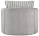 Homelegance® Francine Gray Swivel Chair-4