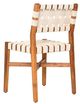 Zuo® Modern Tripicana Beige/Natural Wood Outdoor Dining Chair-4