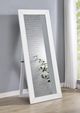 Coaster® Cadence White High Gloss Full Length Mirror-1