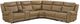 Parker House® Momentum 6-Piece Cashew Power Reclining Modular Sectional with Power Headrest, Heat Massage, and Speaker-0