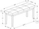 Monarch Specialties Inc. Brown/Grey Fabric Bench-1
