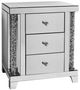 ACME Furniture Noralie Mirrored 3-Drawer Accent Table-0