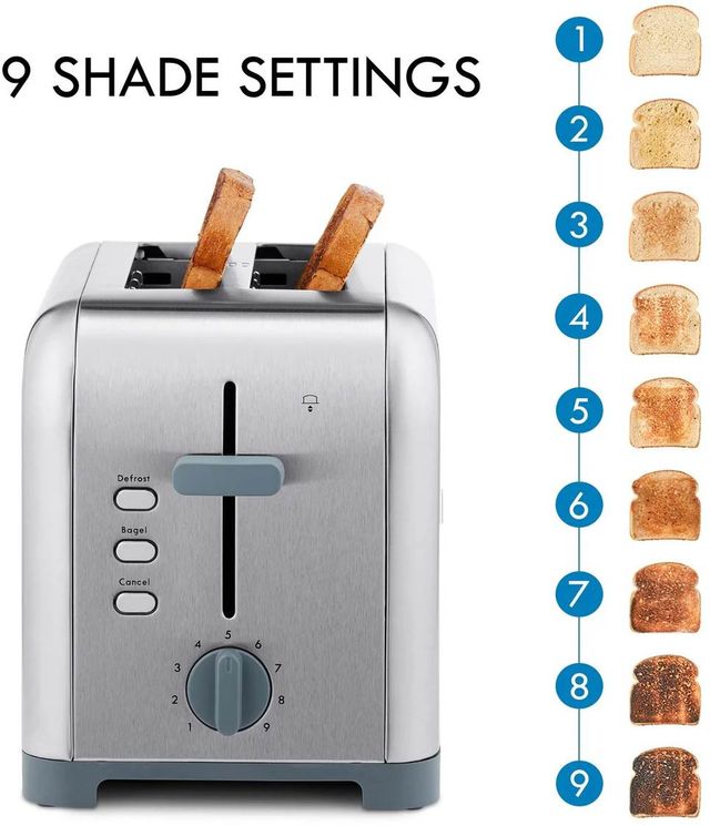 Kenmore® 2 Slice Stainless Steel Toaster-3