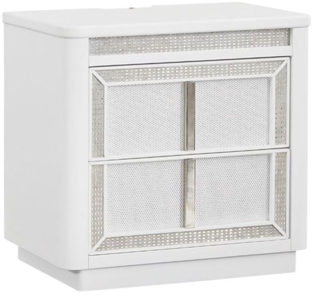Signature Design by Ashley® Chalanna White Nightstand-0