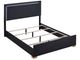 Coaster® Marceline Black Queen Panel Bed-1