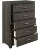 Mazin Furniture Edina Dark Gray Chest-2