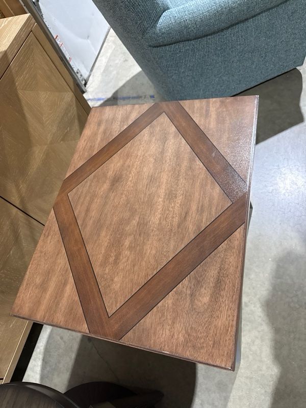 Clearance Universal Explore Home™ Curated Chandler Mango Pango End Table-1
