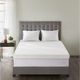 Olliix by Sleep Philosophy White California King 4" Gel Memory Foam with 3M Cover Mattress Topper-2