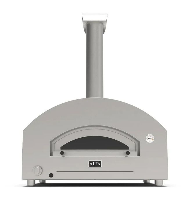 Alfa Futuro 4 Pizze 44" White Stone Petroleum Gas Pizza Oven-0