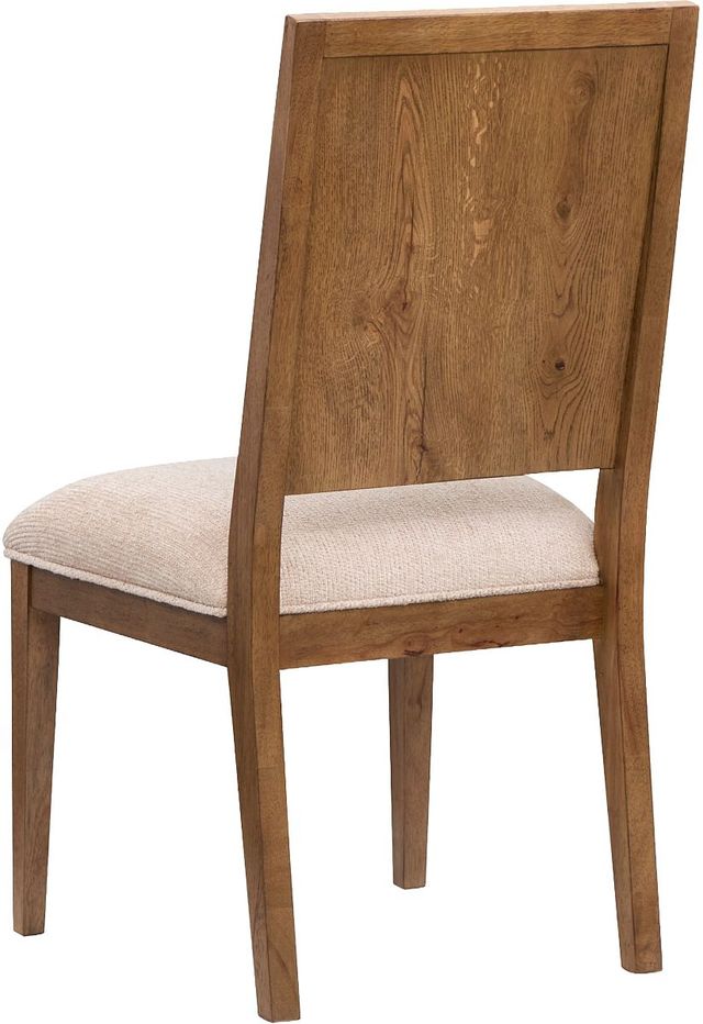 Magnussen Home® Marcel 2-Piece Beige/Harvest Brown Dining Side Chair Set with Upholstered Seat and Back-4