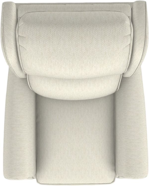 Best® Home Furnishings Customizable Joanna Power Tilt Headrest High Leg Recliner with Honey Birch Legs-4