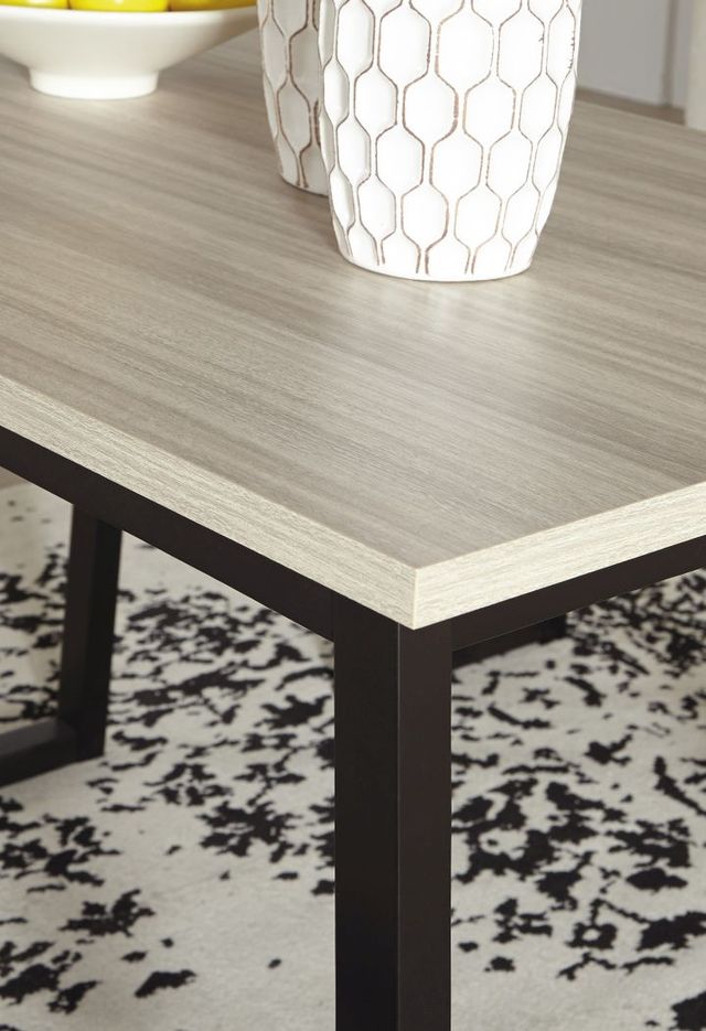 Signature Design by Ashley® Waylowe 3-Piece Two-Tone Rectangular Dining Table Set-2