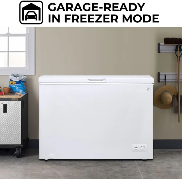Kenmore® 38" 8.7 Cu. Ft. White Chest Freezer-2