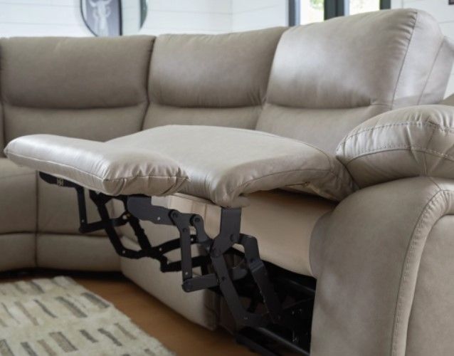 Signature Design by Ashley® Narwhal Place 5-Piece Pebble Power Reclining Sectional-2