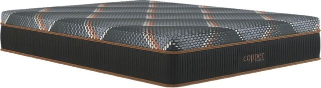 Copper by Spring Air® 13.5" Memory Foam Firm Smooth Top King Mattress-0