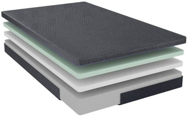 Homelegance® Burnham 11" Gel Memory Foam Firm Tight Top California King Mattress-3
