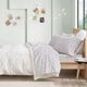 Olliix by Intelligent Design Blue Stars Twin Cozy Soft Cotton Novelty Print Flannel Sheet Set-2