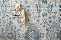 Loloi Rugs - Heidi Collection - 6' x 9' - Ivory/Ocean