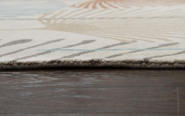 Rizzy Home Cabot Bay Aqua 2'6" x 8' Runner Rug-3