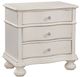 American Woodcrafters 3910 Rodanthe Dove White Nightstand-0