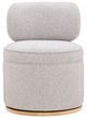 TOV Furniture Amaya Gray Swivel Desk Chair-3