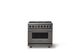 Viking® 7 Series 36" Damascus Gray Pro Style Dual Fuel Range-0