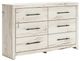 Benchcraft® Lawroy Light Natural 6-Drawer Dresser-0