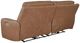 Signature Design by Ashley® DeepWakes Caramel Power Reclining Sofa with Adjustable Headrest-2