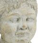 A & B Home Earthy Gray Cement Lady Bust Statue-5