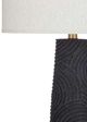 Bassett Mirror Merrick Black Table Lamp-1