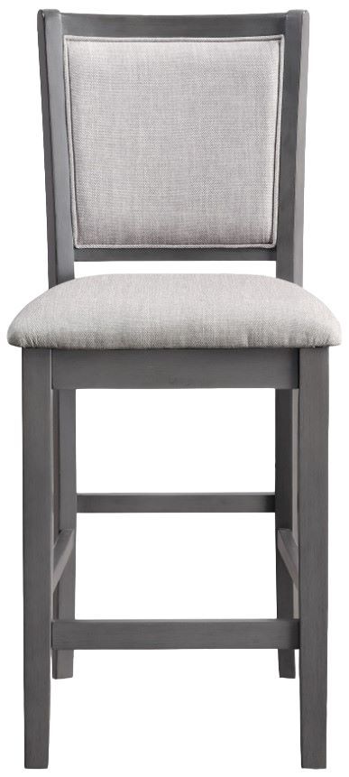 New Classic® Home Furnishings Amy 5-Piece Gray Counter Dining Set-4