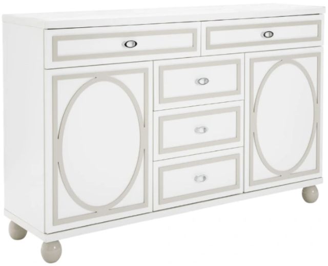 Michael Amini® Sky Tower™ Cloud White Dresser-0
