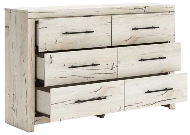 Benchcraft® Lawroy Light Natural 6-Drawer Dresser-2