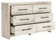 Benchcraft® Lawroy Light Natural 6-Drawer Dresser-2
