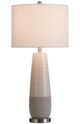 Stylecraft Evian Gray/Ivory/White Table Lamp-1