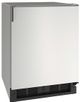 U-Line Marine 2.1 Cu. Ft. Stainless Solid Under The Counter Refrigerator-0