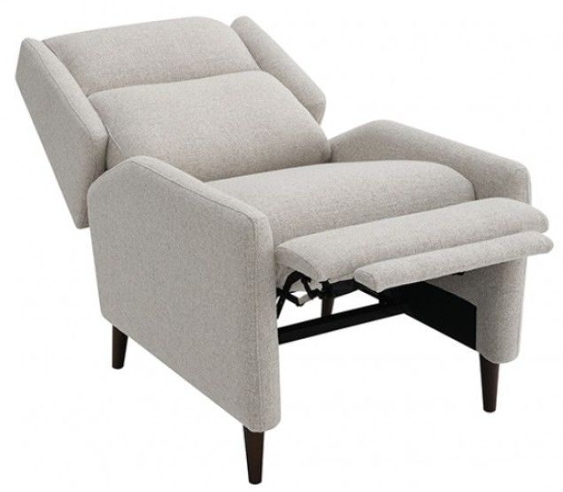 Furniture of America® Psyche Beige Pushback Recliner-1