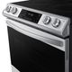 Samsung Bespoke 30" White Glass Slide In Electric Range-4