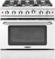 Capital Precision™ 36" Stainless Steel Free Standing Gas Range-0