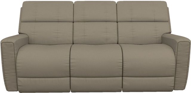 La-Z-Boy® Apollo Fossil Power Reclining Sofa with Headrest and Lumbar-1