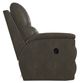 La-Z-Boy® Brooks Slate Manual Reclining Loveseat with Console-2