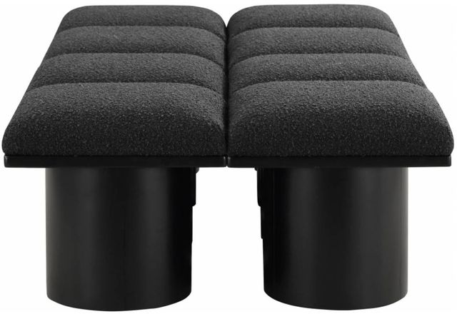 Meridian Furniture Pavilion 8-Piece Black 72" Modular Bench Set-2