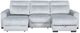 Parker House® Elliot 3-Piece Sterling Modular Slider Sectional-2