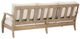 Signature Design by Ashley® Carter Hall Beige Fabric/Wooden Outdoor Sofa-3