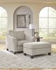 Benchcraft® Willarae Taupe Ottoman-1