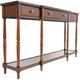 Jofran Inc. Stately Home Antique Mahogany Console Table-0