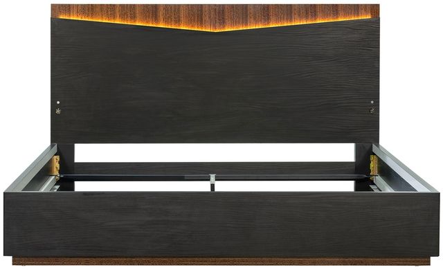 Michael Amini® Kayner Charcoal Eastern King Bed-2