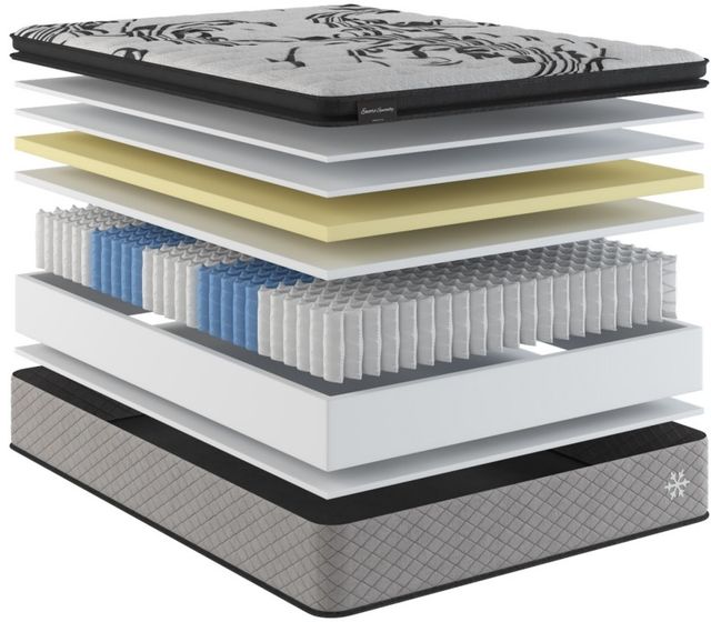 Sherwood® Bedding Encore® Specialty Effortless 14.5" Wrapped Coil Medium Pillow Top Twin XL Mattress-3